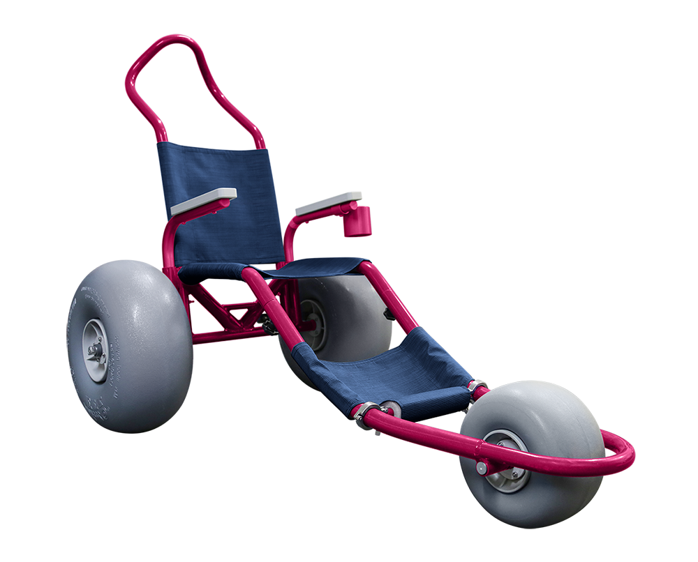 Pink Sand Rider Beach Wheelchair