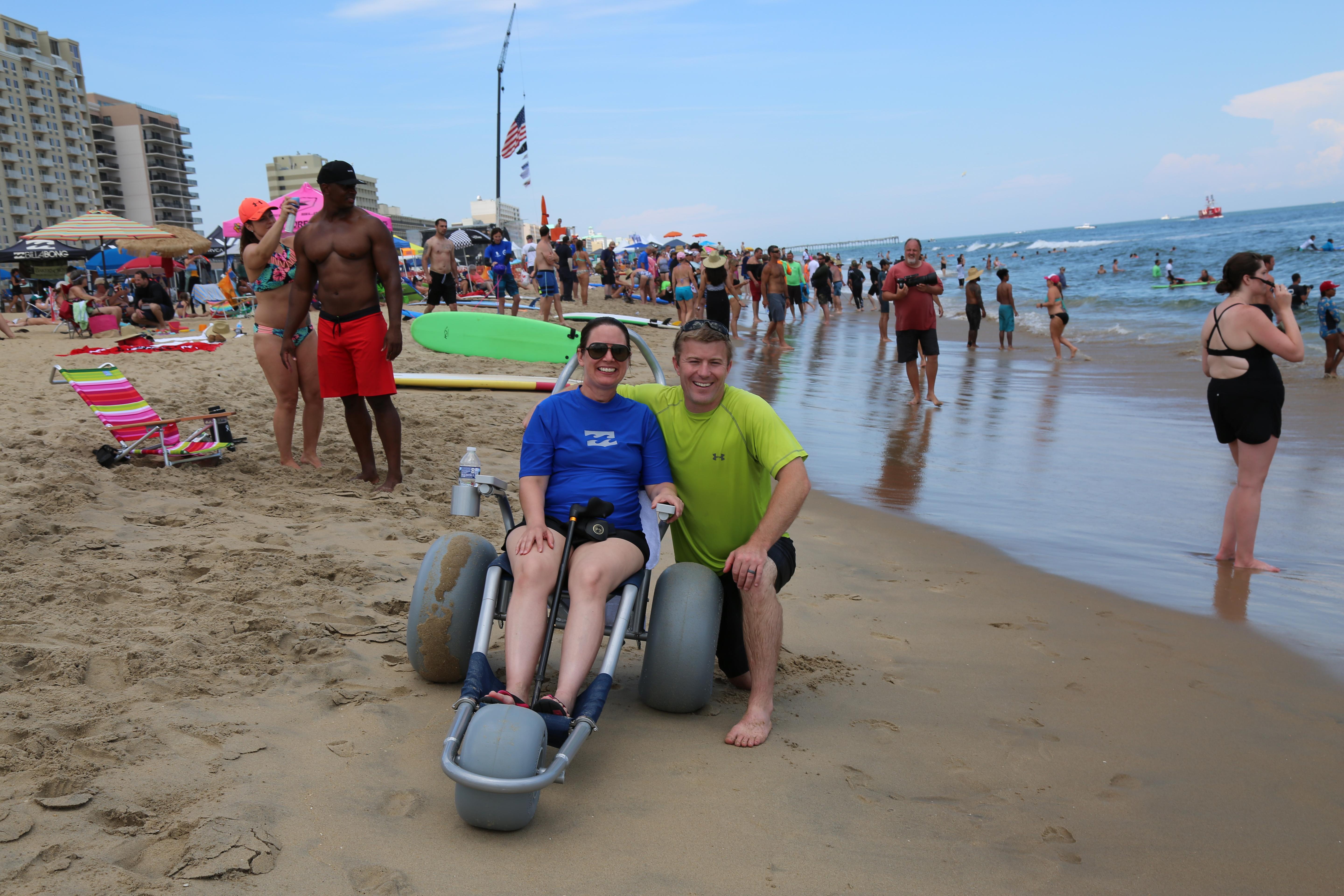 beach wheelchair rental
